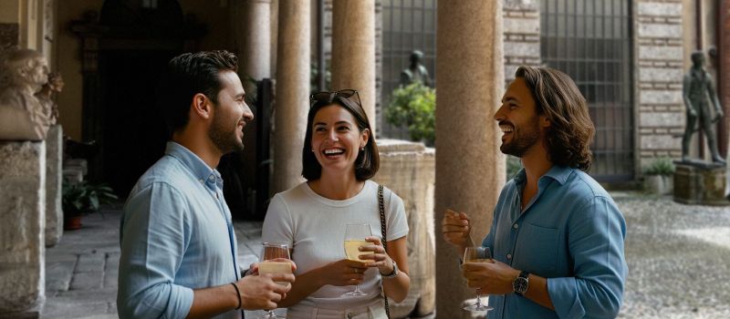 APERITIVI IN CORTILE SPIRITI MAGNI